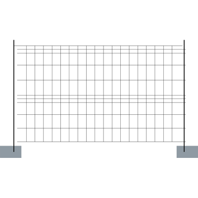 Immagine Vallas de obra con pie de caucho