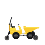 Alayan Alquileres Dumper de ruedas para vías