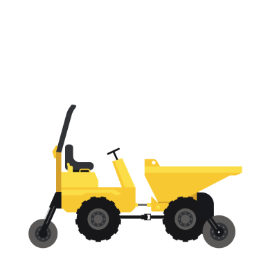 Immagine Dumper de ruedas para vías