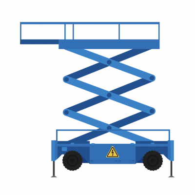 Immagine Piattaforma aerea scissor elettrica 10 m