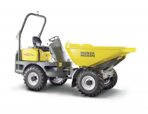 Mini dumper gommato da 4000 kg