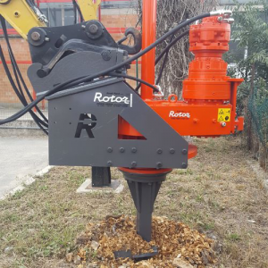 Noleggio cavaceppi rotor per escavatori