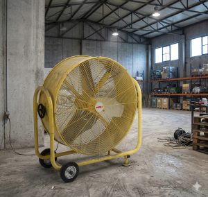 Compressore d'aria portatile a vite Atlas Copco XAS 88 a diesel su carrello trainabile giallo e grigio a noleggio Alayan Rentals