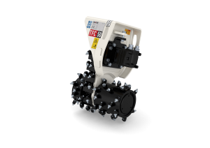 Simex TFC 50 continuous cutting drum cutter for rent from Alayan Rentals for excavator mounting