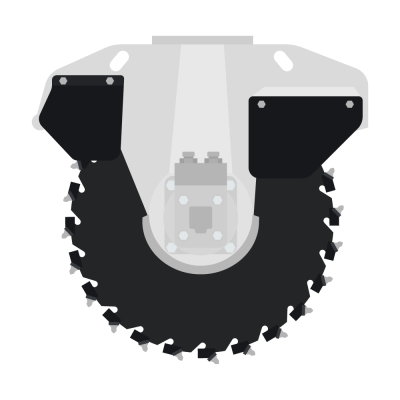 Immagine Disc cutters for excavator