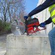 Image Rental of equipment for interior demolition: mini excavators, debris transport, and professional machines