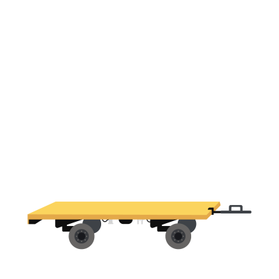 Immagine Plataforma com reboque